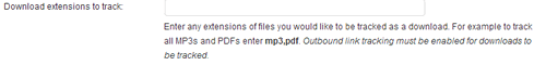 Google Analyticator Download extensions to track