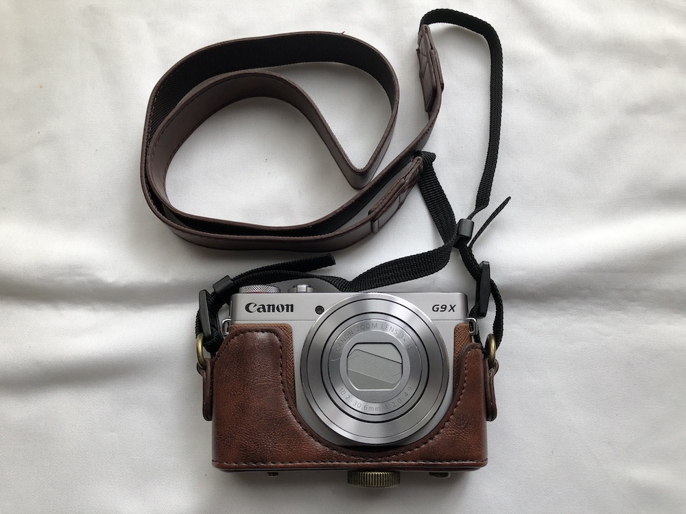 Canon PowerShot G9 X,Mark2用のカメラケースを購入したらかなりいい 