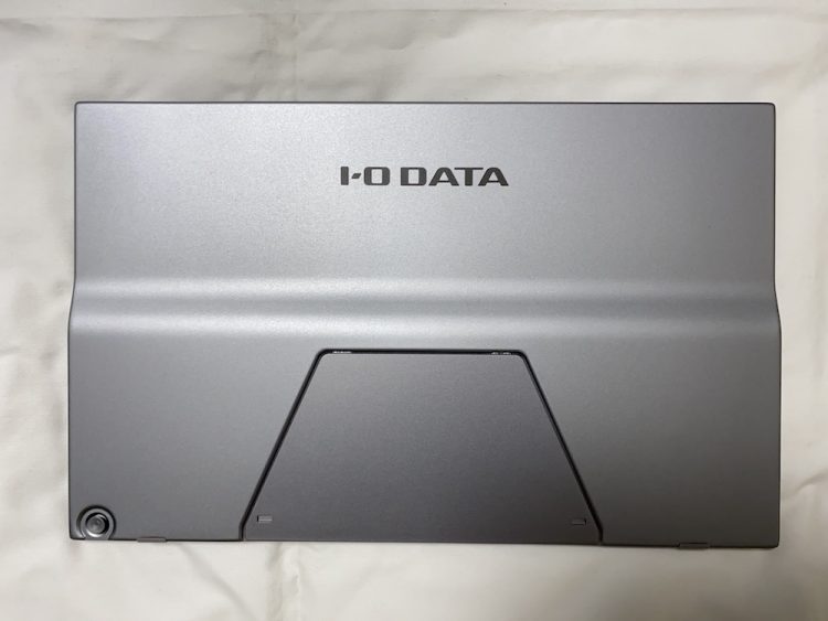 IODATA モバイルモニター 15.6型 LCD-MF161XP 本体背面