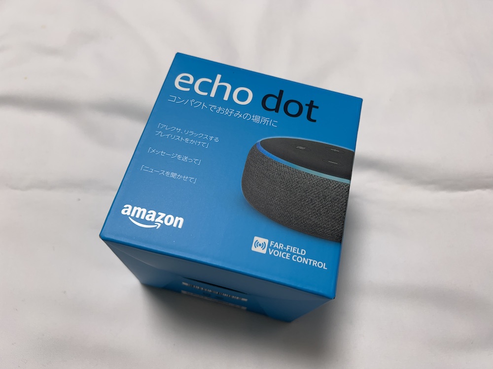 Echo Dot (エコードット)第3世代Echo Dot (エコードット)第3世代 外箱
