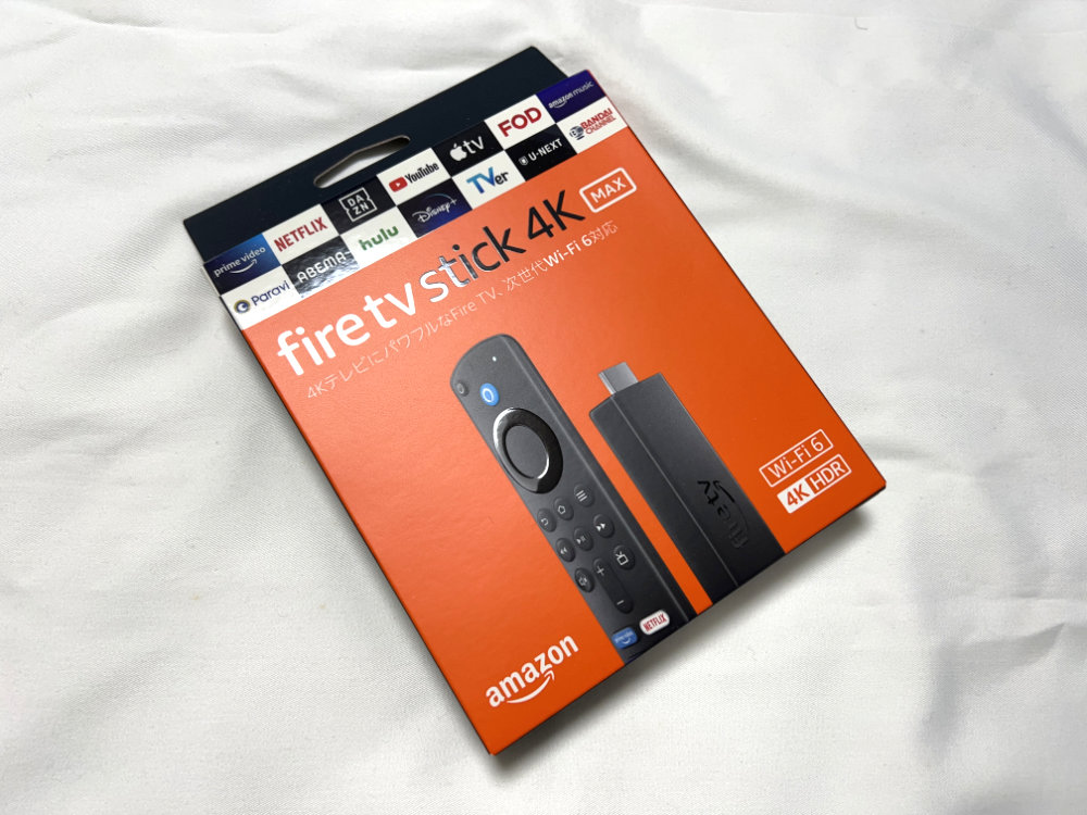 Fire TV Stick 4K Max 外箱