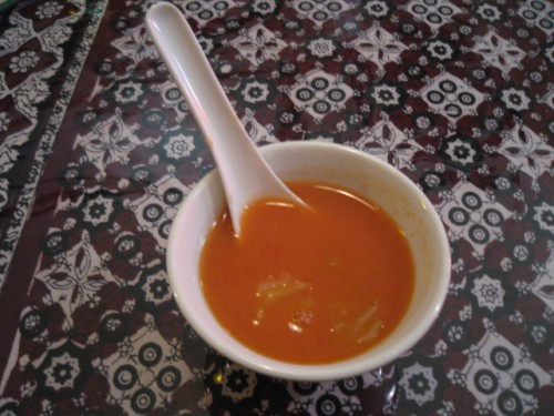ムガル　トマトのスープ