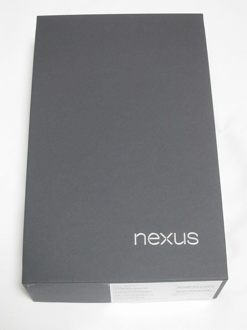 Google Nexus 7　内箱