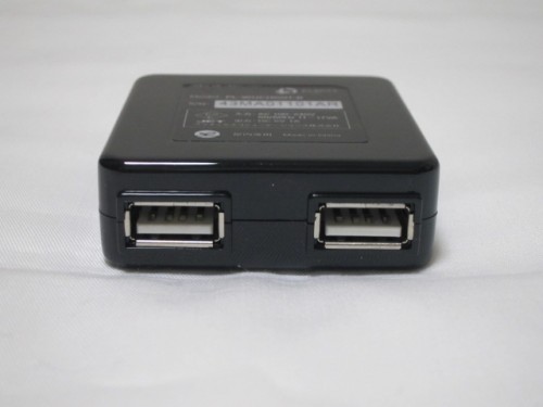 PLANEX 「充電万能」2ポートUSB充電器　USB側