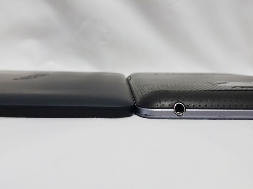 Nexus 7(2012)とNexus 9の厚み