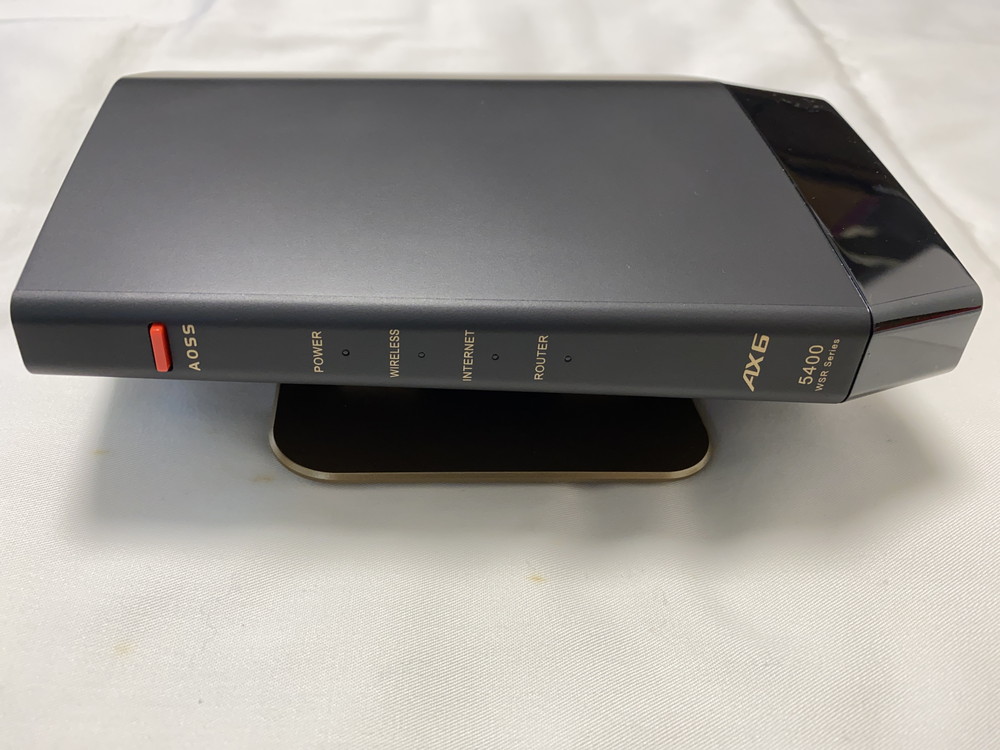 バッファローWSR-5400AX6 本体前面