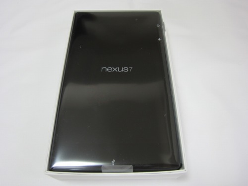 Google Nexus 7 2013 内箱の中